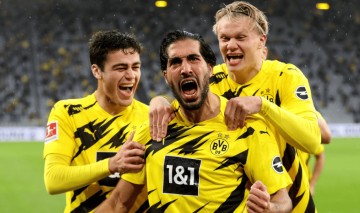 德甲:多特蒙德VS沃夫斯堡