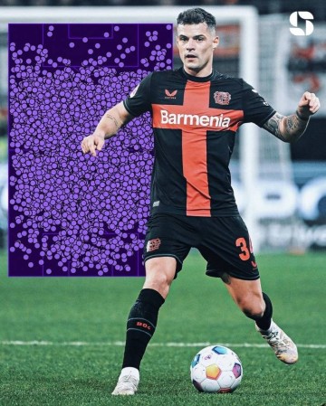 药厂真核!扎卡近2年触球、成功传球、进攻三区传球均为德甲最多