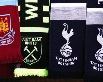 卫报:主场战热刺,西汉姆禁售双拼围巾,防止客队球迷进入主队区