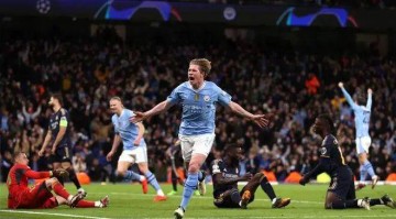 曼城连续5个赛季对阵皇马,成为欧冠历史上持续性最强的对手